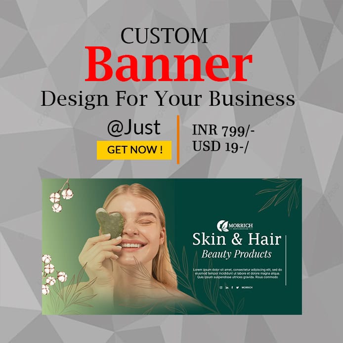 custom banner